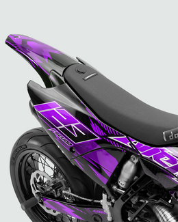 IONIK - Kit Déco Supermotard Semi-Personnalisable - Violet — vue 3