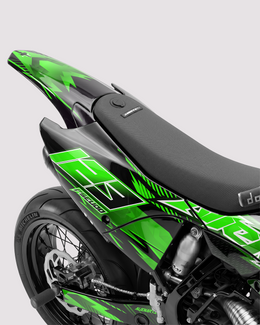 IONIK - Kit Déco Supermotard Semi-Personnalisable - Vert — vue 3