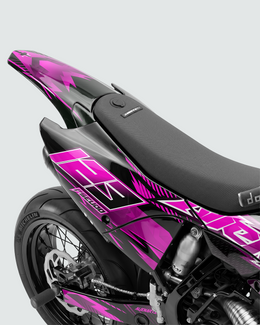 IONIK - Kit Déco Supermotard Semi-Personnalisable - Rose — vue 3