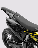 PULSAR – Teilweise individualisierbares Supermoto-Dekor-Set – Gelb