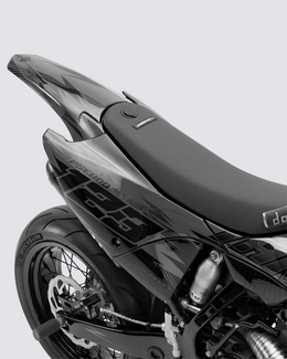 CARBX - Kit Déco Supermotard Semi-Personnalisable - Noir — vue 3