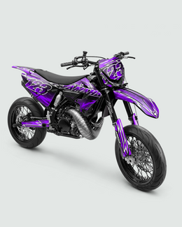 XONIX - Kit Déco Supermotard Semi-Personnalisable - Violet — vue 1