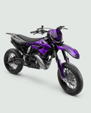 PULSAR - Kit decorativo Supermotard semi-personalizzabile - Viola