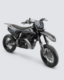 XONIX - Kit Déco Supermotard Semi-Personnalisable - Noir