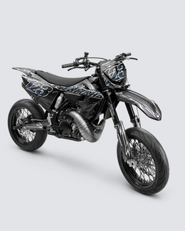 XONIX - Kit Déco Supermotard Semi-Personnalisable - Noir — vue 1