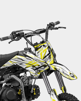 FERAL - Kit Déco Dirt Bike Semi-Personnalisable - Jaune — vue 2