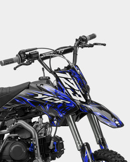 RAION - Kit Déco Dirt Bike Semi-Personnalisable - Bleu foncé — vue 2