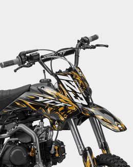 RAION - Kit Déco Dirt Bike Semi-Personnalisable - Jaune foncé — vue 2