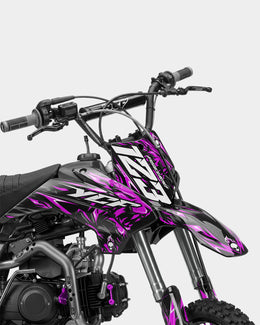 RAION - Kit Déco Dirt Bike Semi-Personnalisable - Rose — vue 2