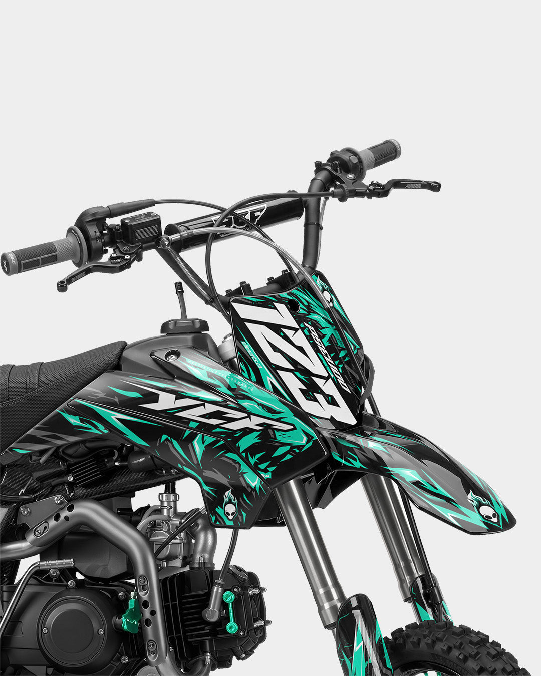 RAION - Semi-Customizable Graphic Bike - Turquoise