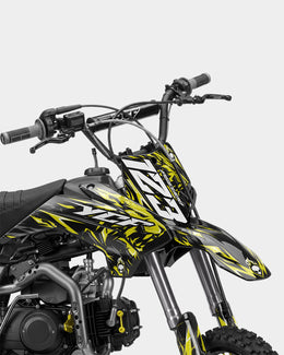 RAION - Kit Déco Dirt Bike Semi-Personnalisable - Jaune — vue 2