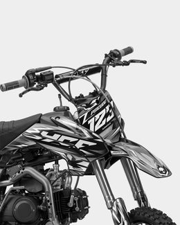 REAPER - Kit Déco Dirt Bike Semi-Personnalisable - Gris — vue 2