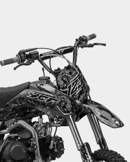 SENKA - Kit Déco Dirt Bike Semi-Personnalisable - Gris — vue 2