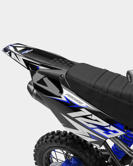 CRYNEX - Kit Déco Dirt Bike Semi-Personnalisable - Bleu foncé — vue 3