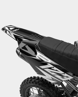 CRYNEX - Kit Déco Dirt Bike Semi-Personnalisable - Gris — vue 3