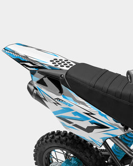 FERAL - Kit Déco Dirt Bike Semi-Personnalisable - Bleu — vue 3