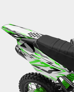 FERAL - Kit Déco Dirt Bike Semi-Personnalisable - Vert — vue 3