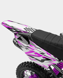 FERAL - Kit Déco Dirt Bike Semi-Personnalisable - Rose — vue 3