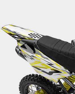 FERAL - Kit Déco Dirt Bike Semi-Personnalisable - Jaune — vue 3