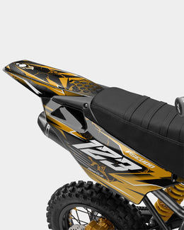 GRUDGE - Kit Déco Dirt Bike Semi-Personnalisable - Jaune foncé — vue 3