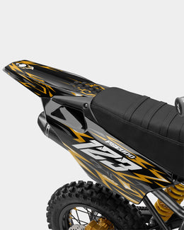 RAION - Kit Déco Dirt Bike Semi-Personnalisable - Jaune foncé — vue 3