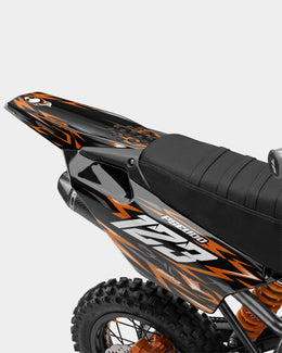 RAION - Kit Déco Dirt Bike Semi-Personnalisable - Orange — vue 2