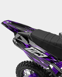 RAION - Kit Déco Dirt Bike Semi-Personnalisable - Violet — vue 3