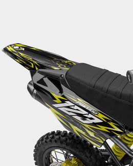 RAION - Kit Déco Dirt Bike Semi-Personnalisable - Jaune — vue 3