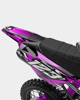 REAPER - Kit Déco Dirt Bike Semi-Personnalisable - Rose — vue 3