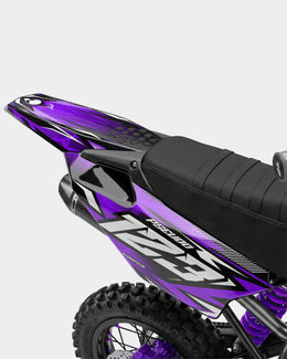 REAPER - Kit Déco Dirt Bike Semi-Personnalisable - Violet — vue 3