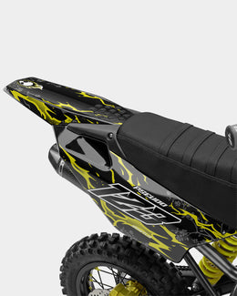 SENKA - Kit Déco Dirt Bike Semi-Personnalisable - Jaune — vue 3