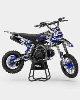 CRYNEX - Kit Déco Dirt Bike Semi-Personnalisable - Bleu foncé — vue 1