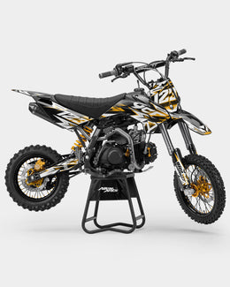 CRYNEX - Kit Déco Dirt Bike Semi-Personnalisable - Jaune foncé — vue 1