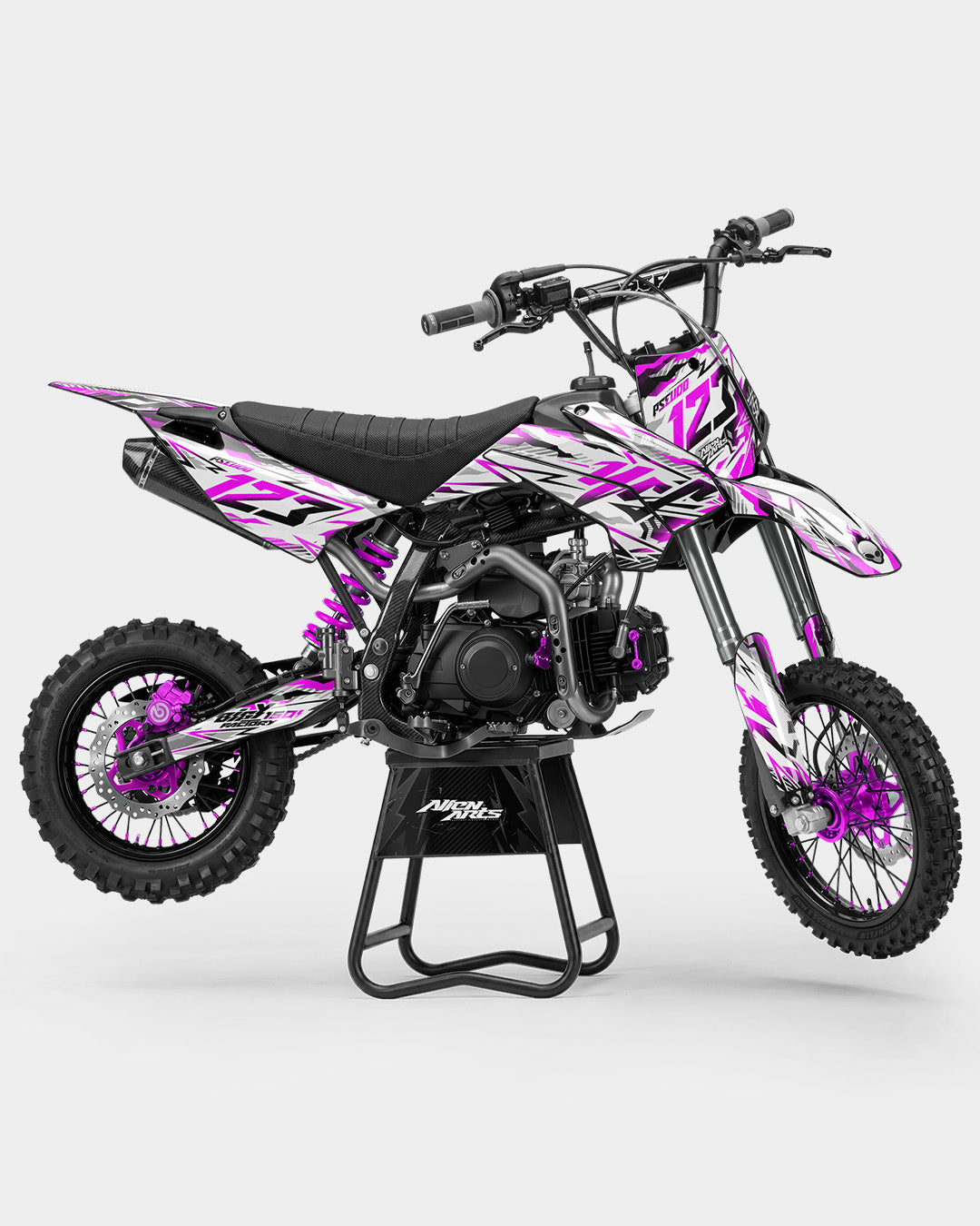 FERAL - Semi-Customizable Graphic Bike - Pink