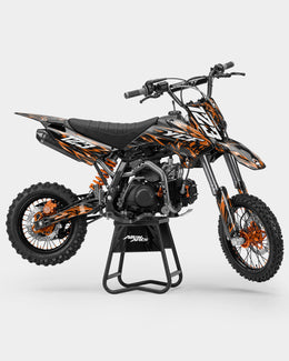 RAION - Kit Déco Dirt Bike Semi-Personnalisable - Orange — vue 3