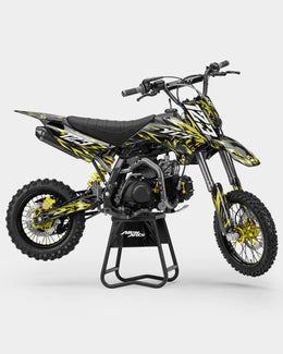 RAION - Kit Déco Dirt Bike Semi-Personnalisable - Jaune — vue 1