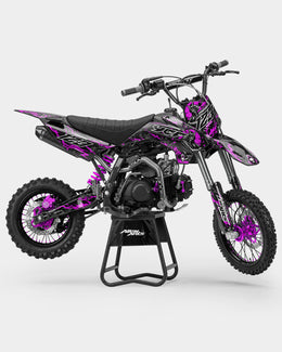 SENKA - Kit Déco Dirt Bike Semi-Personnalisable - Rose — vue 1