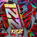 Kit déco Yamaha 50cc | Sur-mesure - AlienArts