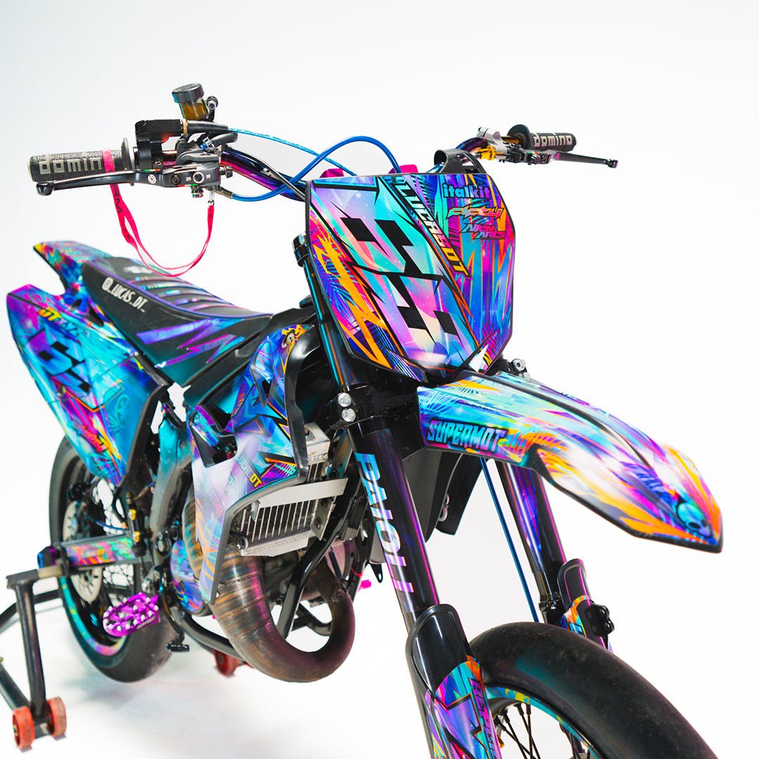 Deko-Kit Moto 50cc | Maßgeschneidert