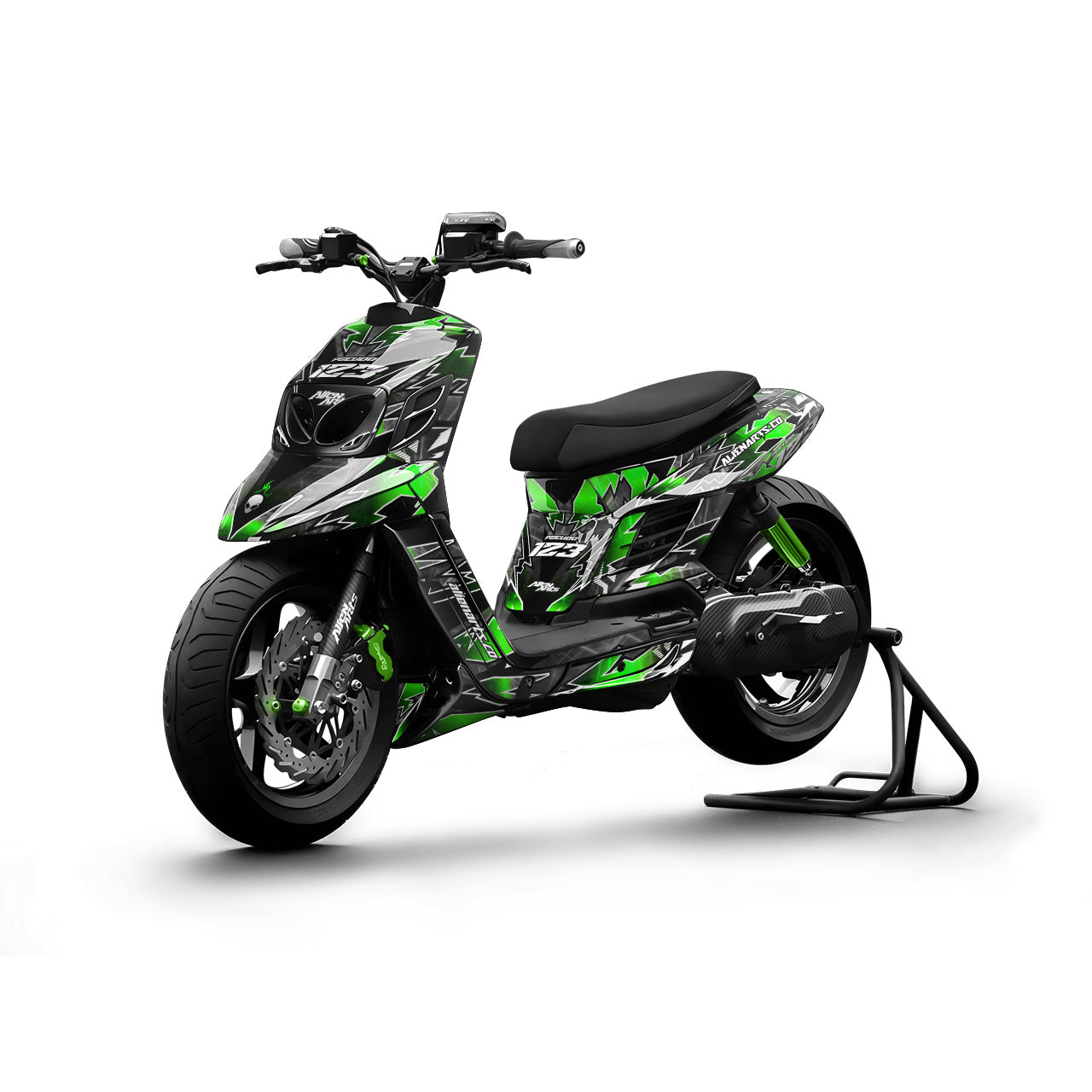 RUSH - 50cc Semi-Custom Scooter Deco Kit
