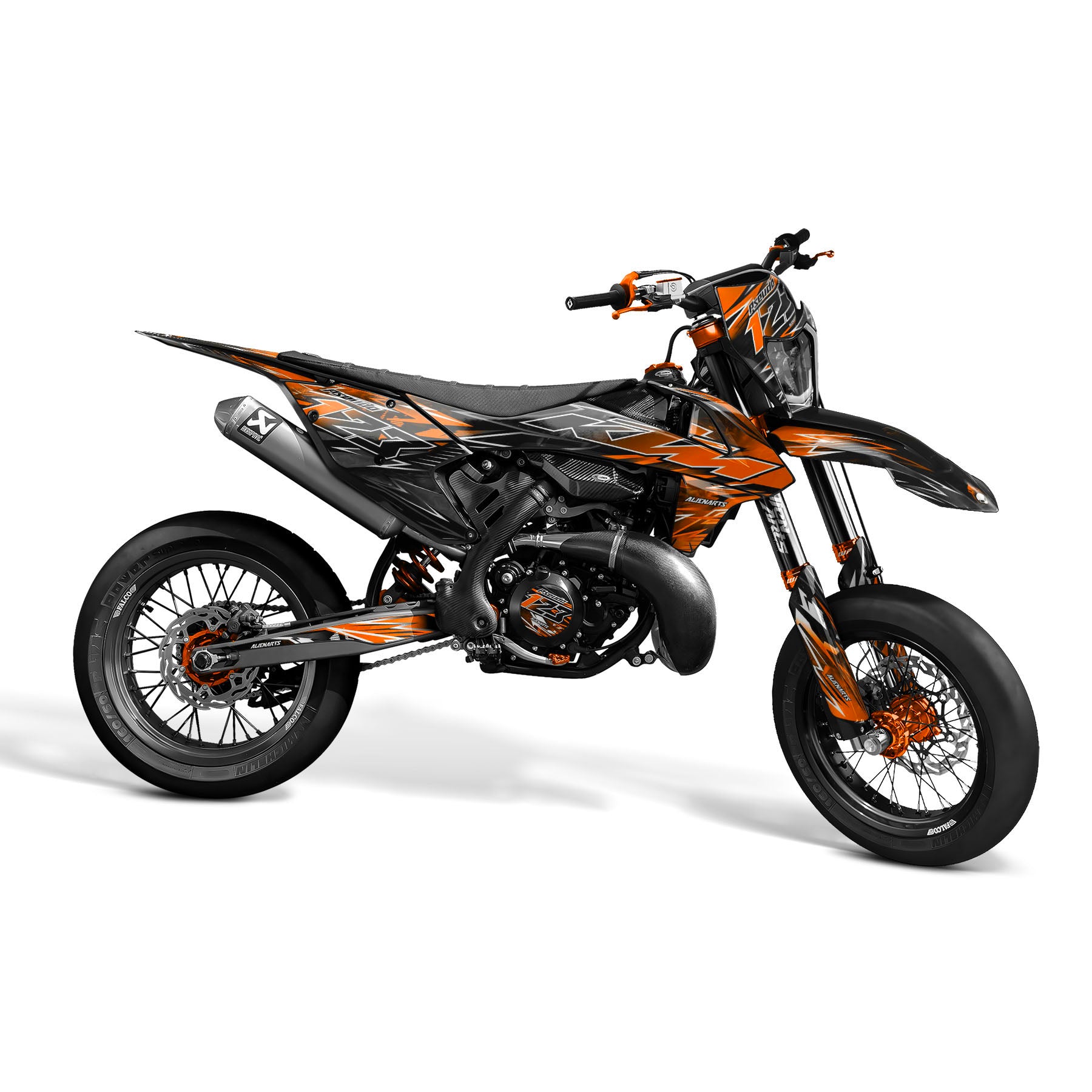 ASTRIX - Kit de decoración Supermotard semipersonalizado