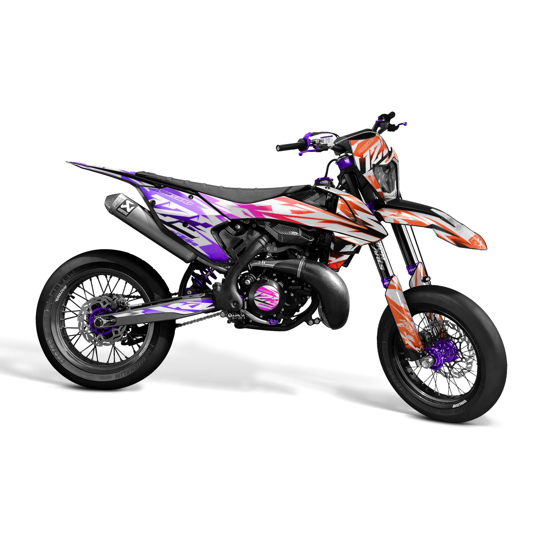 CLUCTH - Semi-aangepaste Supermotard-decoratieset